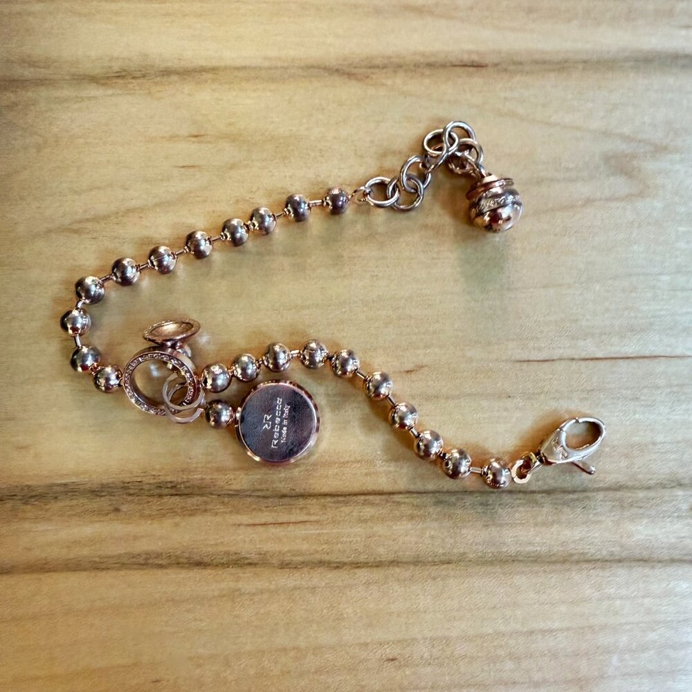 Rebecca Made in Italy Rose Gold Tone Bracelet - Picture 2 of 5